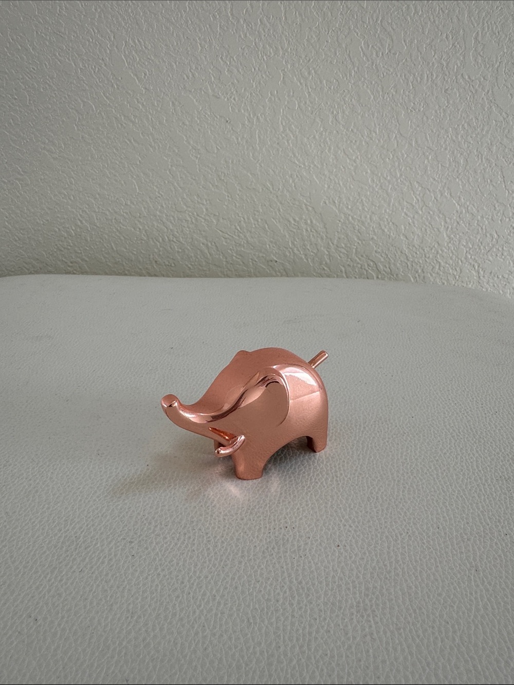 Umbra Rose Gold Elephant Ring Holder